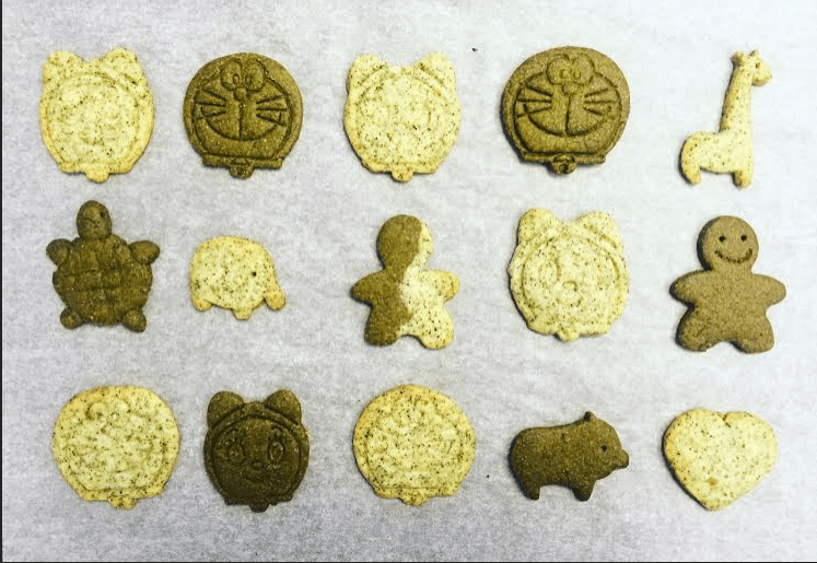 Matcha + Earl Grey Tea Cookies