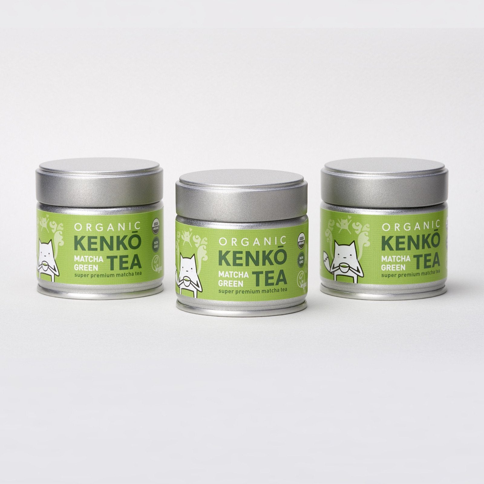 3 Pack - Organic Matcha 30g Tin