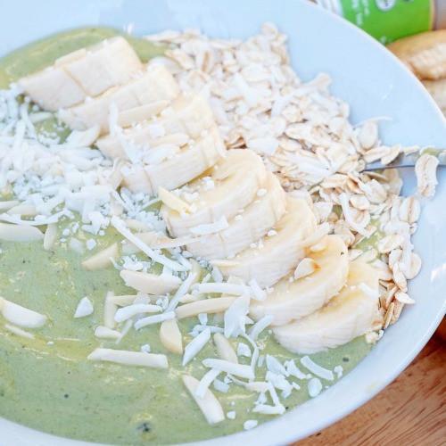 Vegan Matcha Banana Nice cream