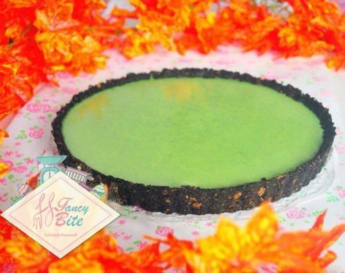 Matcha Oreo Crust Green Tea Cream Tart