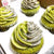 Matcha Black Sesame Swirl Frosting Cupcakes