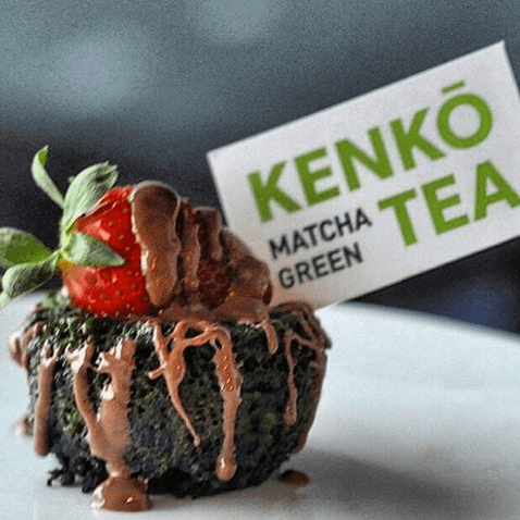 Mini Green Tea Matcha Chocolate Lava Cake
