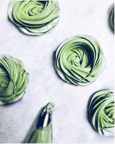 Matcha Green Tea Pavlova