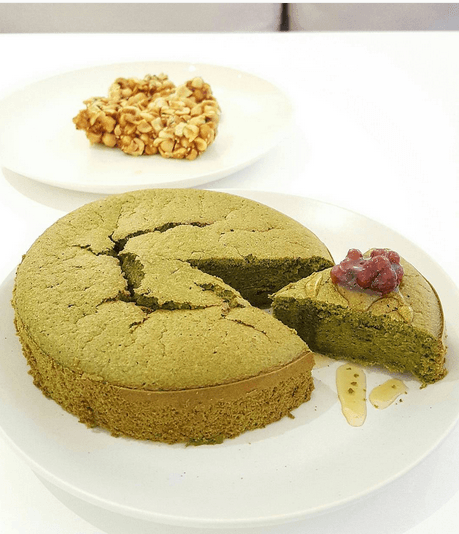 Home-Baked Matcha Green Tea Cake