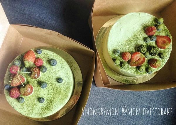 Green Tea Matcha Chiffon Cake