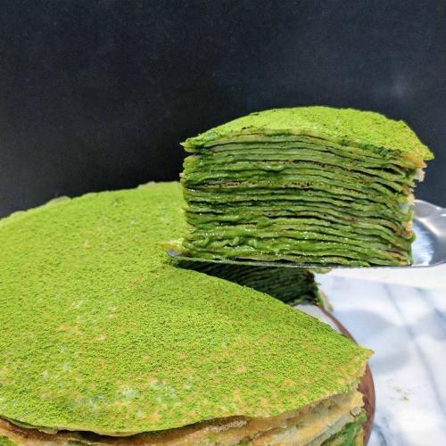 Green Tea Matcha Mille Crepe