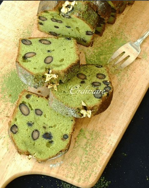 Matcha Pound Cake à la Japonaise