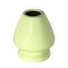 ceramic matcha whisk stand from japan - green