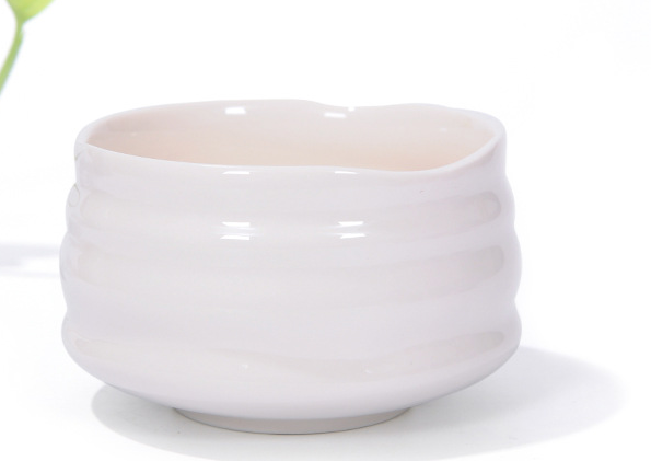 White Matcha Tea Bowl (Chawan)